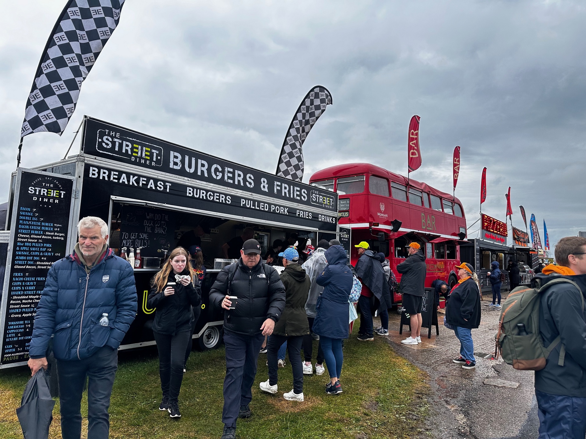 Happy Dukes Diner customers - The Street Diner