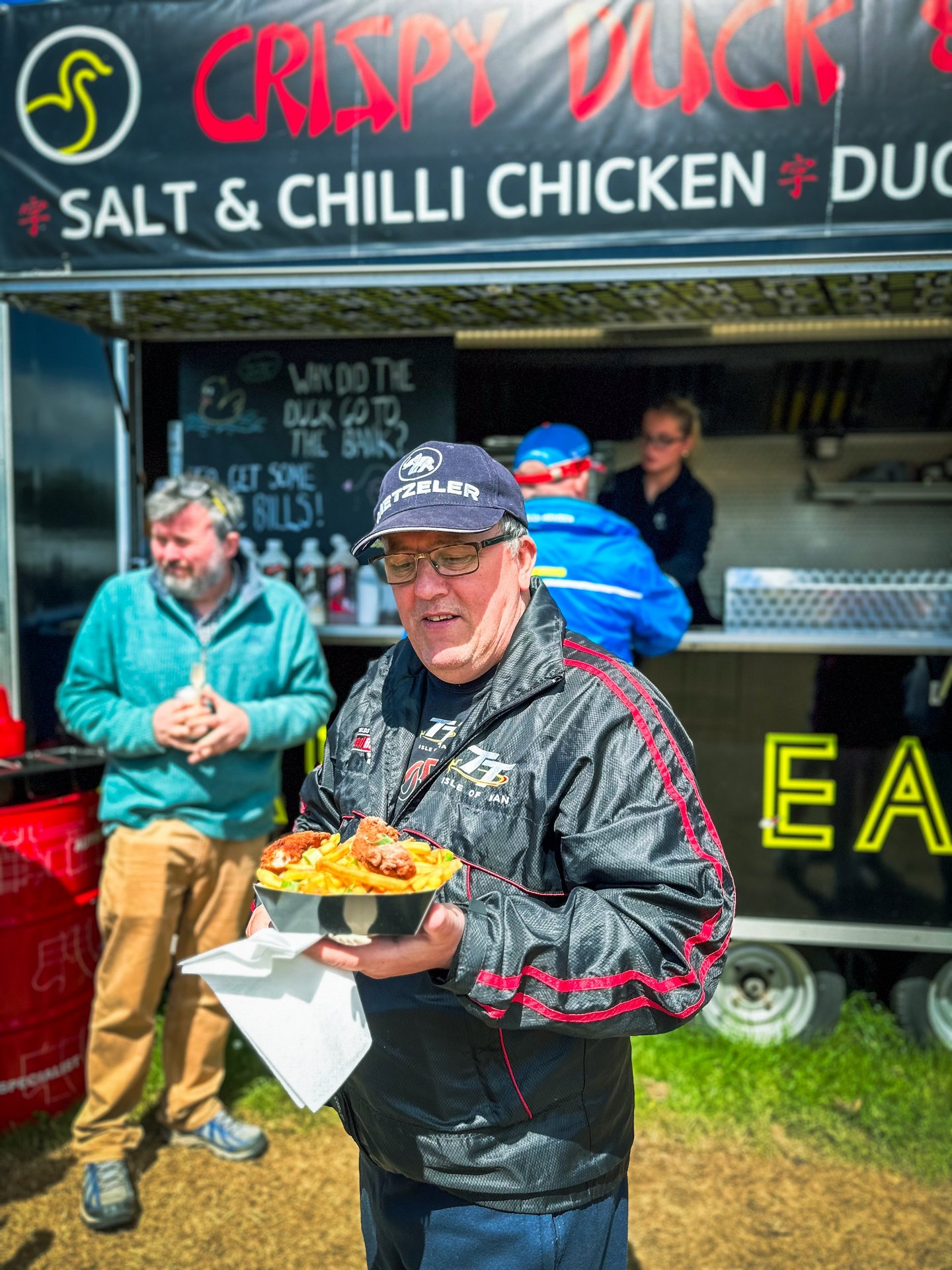 Happy Crispy Duck &amp; Fried Chicken customers