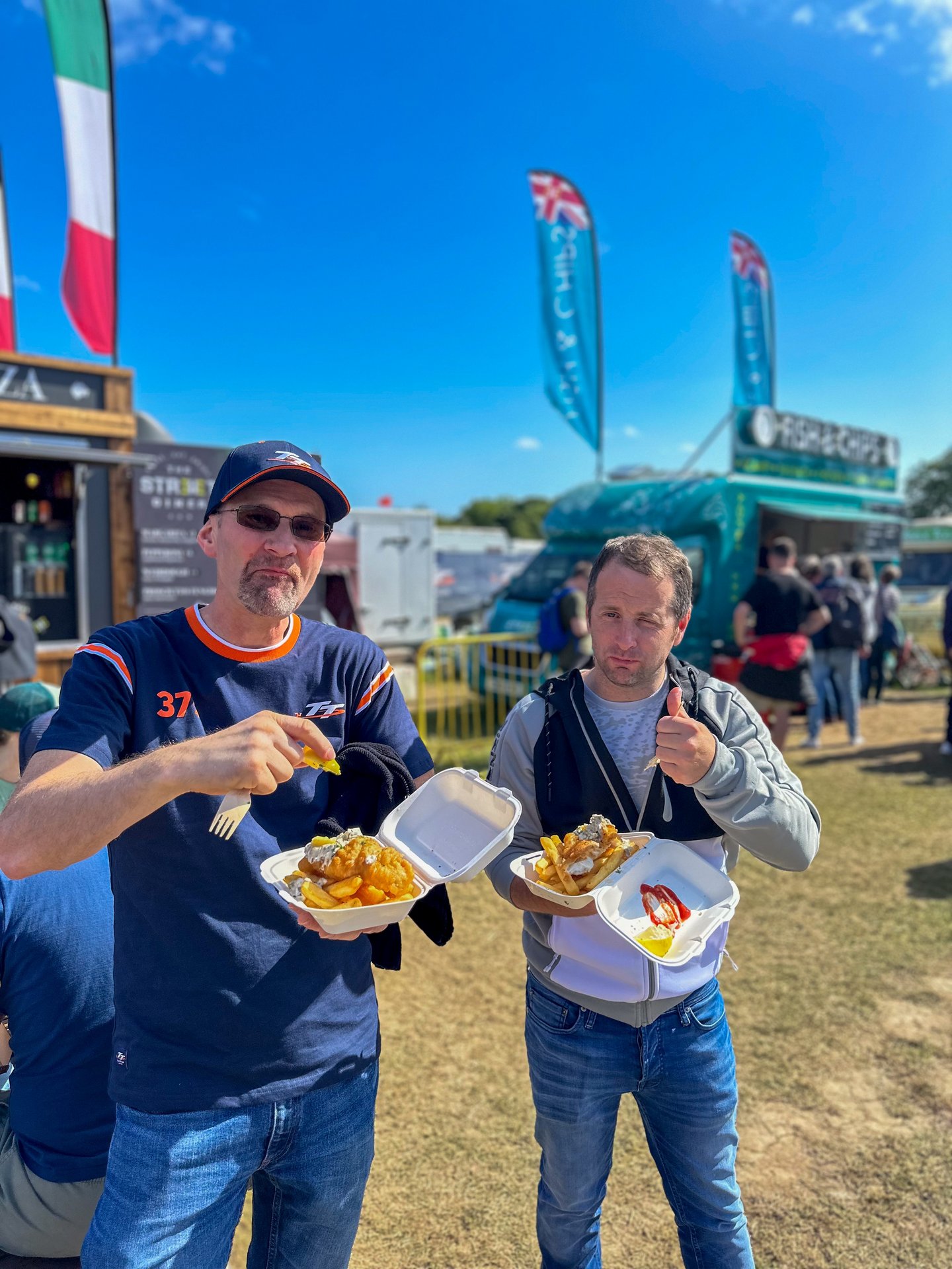 Customers enjoying The Sea Diner - The Street Diner