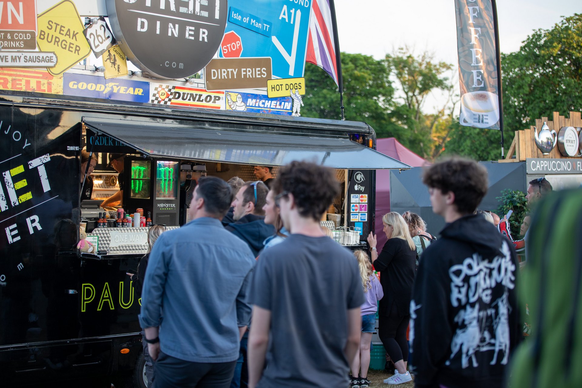 The Street Diner queue