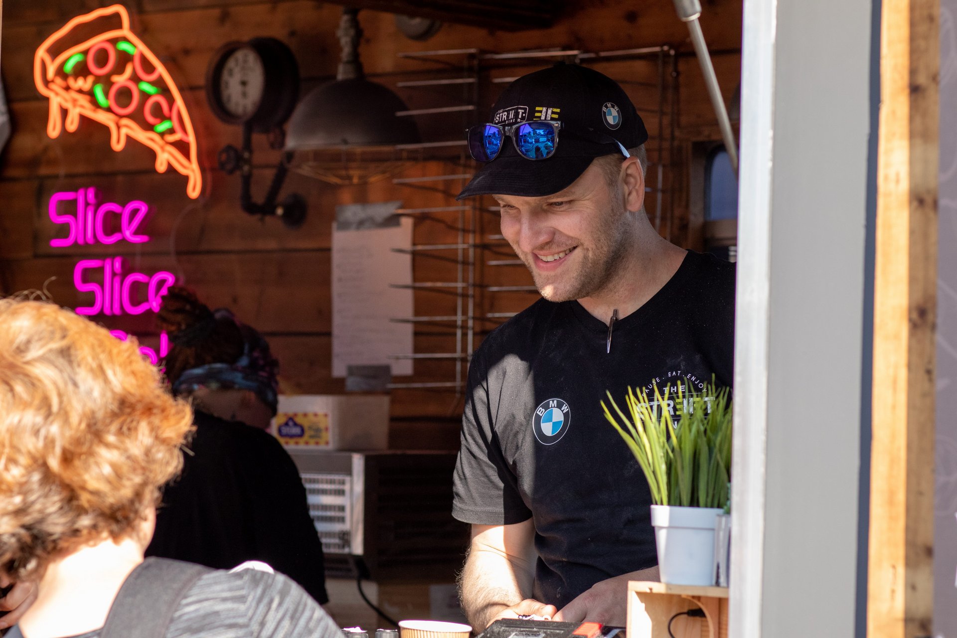 ​Mamma Mia Pizza staff at The Street Diner