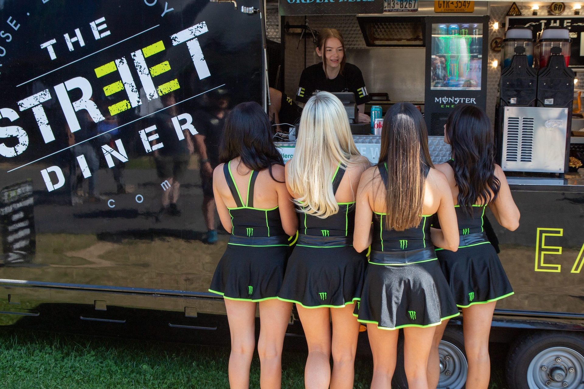 The Monster Girls at The Street Diner